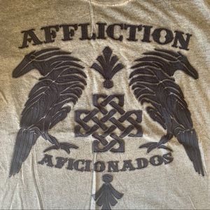 Green affliction tee